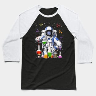 Chemistry Astronaut Baseball T-Shirt